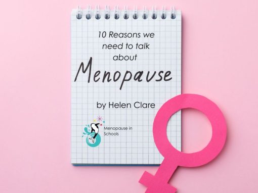 10 Reasons we need to talk about menopause