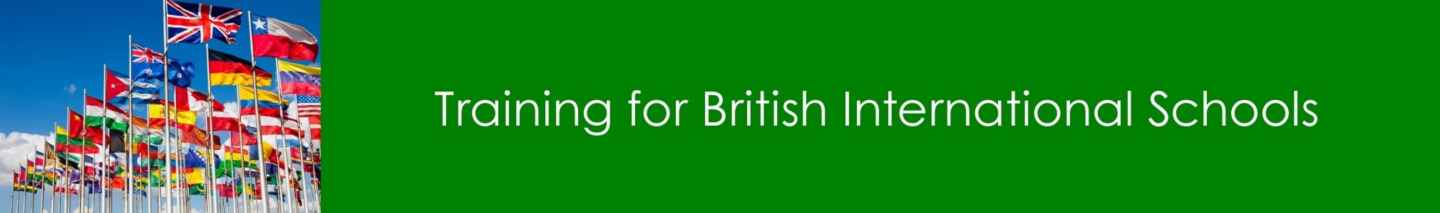 Training for British International Schools