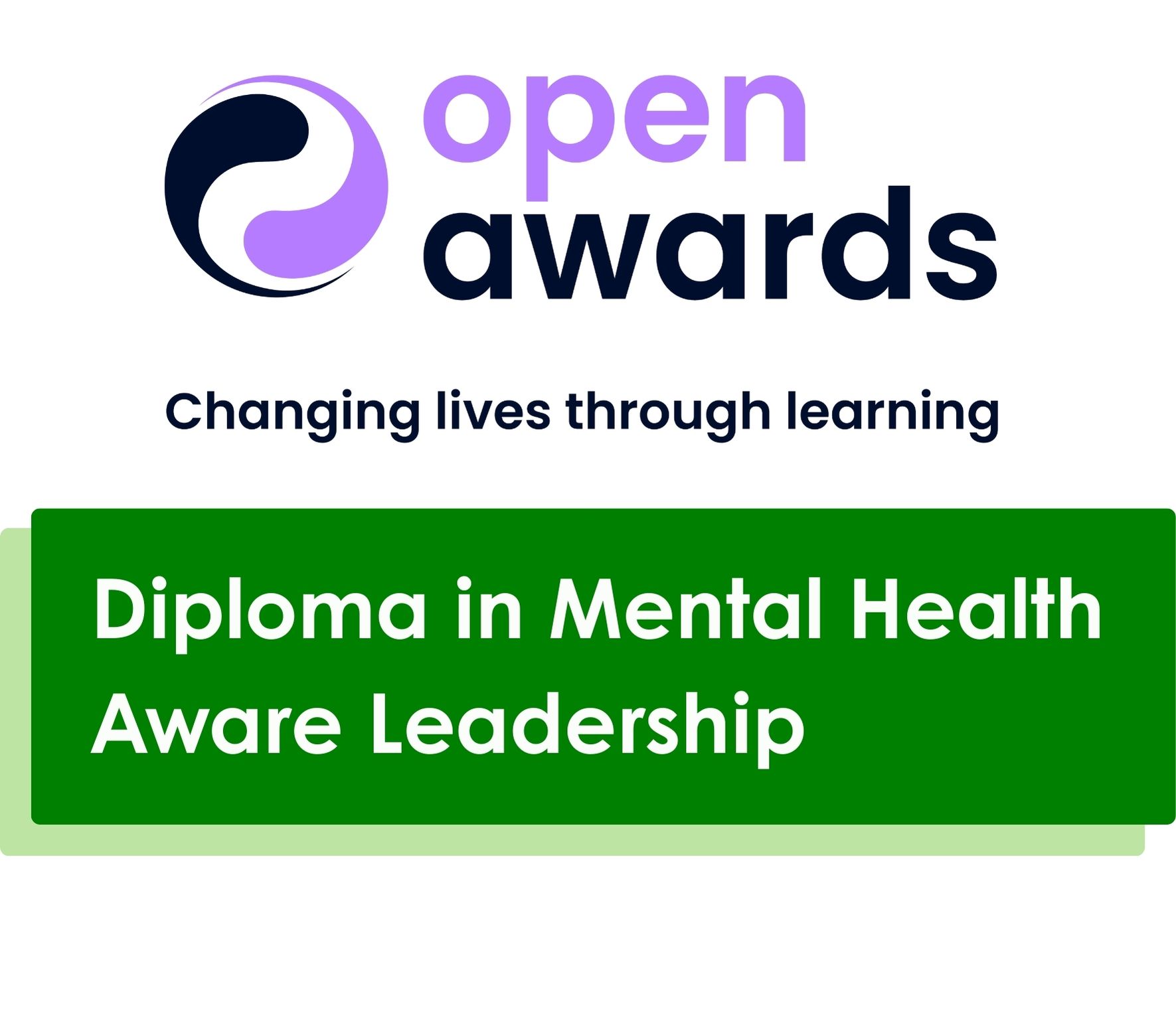 Diploma in Mental Health Aware Leadership (Level 4)<br />
