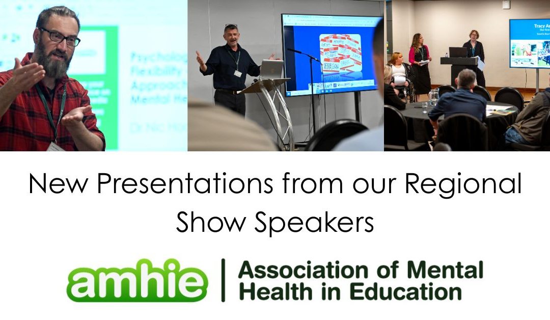 New resources: Mental Health in Education Show Seminars now available
