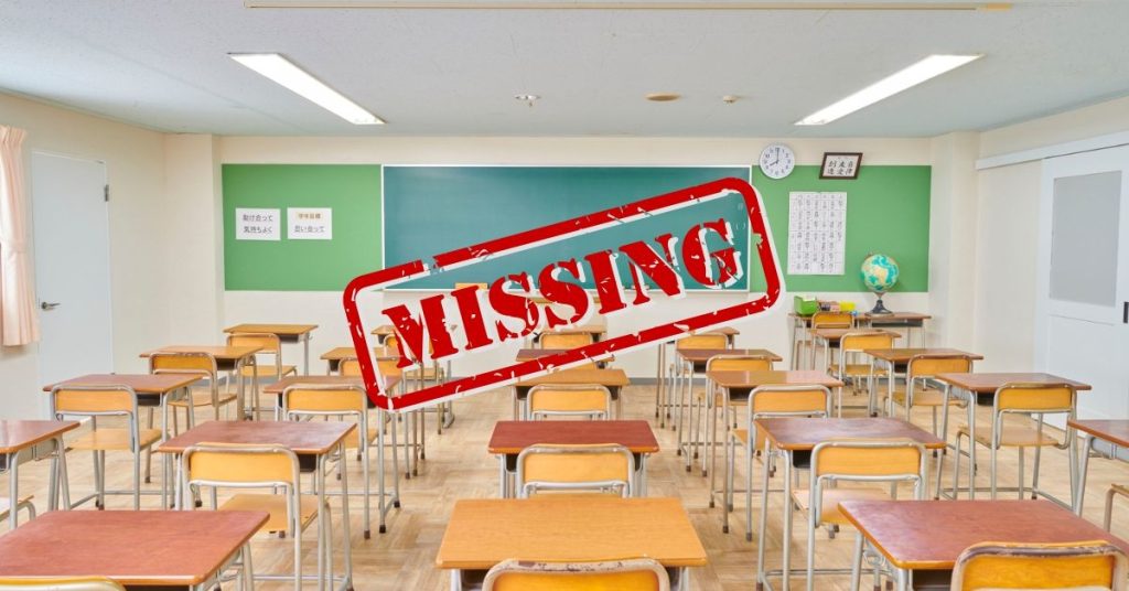 News report: "Children missing from Education"